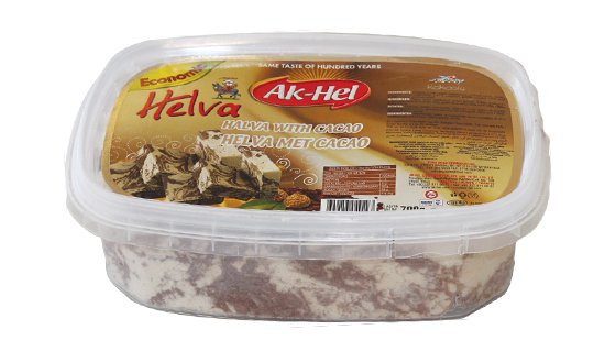 Plastik Kutu Kakaolu Helva Net 700 gr