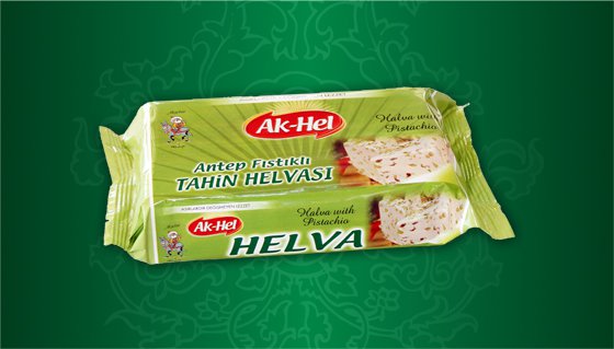 Paket Antep Fıstıklı Helva 500 Gr