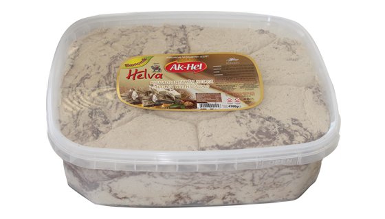 Plastik Kutu Kakaolu Helva Net 4700 Gr